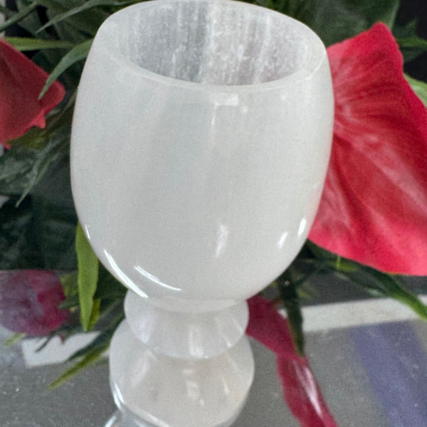 SELENITE CUP – Symbol of Purity & Inner Peace