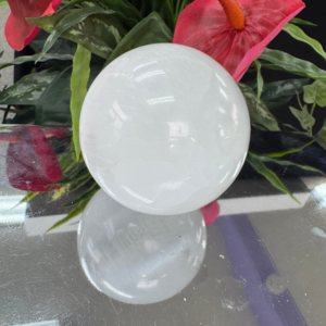 SELENITE SPHERE – The Moon Energy Crystal